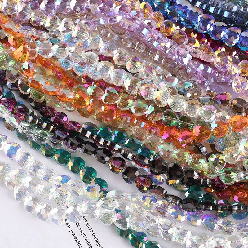 Heart Shape Glass Beads factory